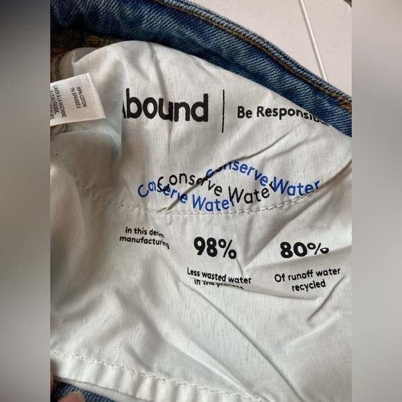 Abound Mom Jeans High Waist‎ Button Fly size 29 - Picture 8 of 10